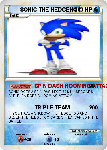 Pokemon SONIC THE HEDGEHOG