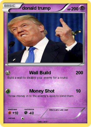 Pokemon donald trump
