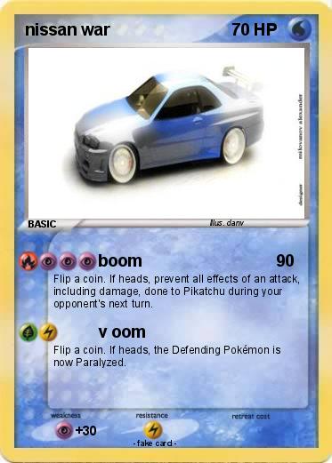 Pokemon nissan war