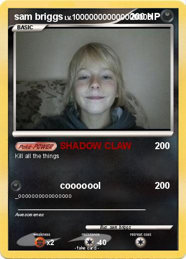 Pokemon sam briggs