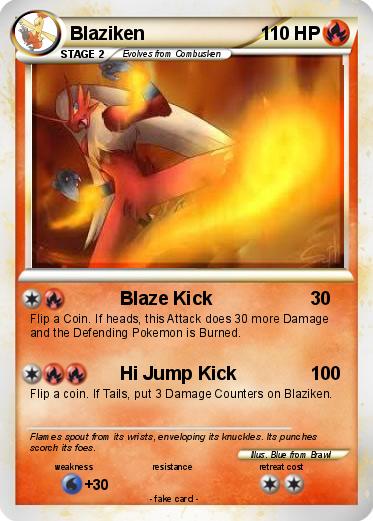 Pokemon Blaziken