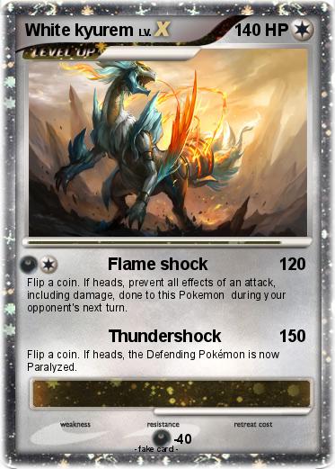 Pokemon White kyurem