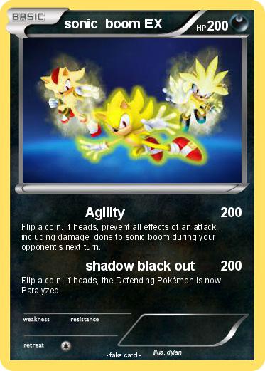 Pokemon sonic  boom EX