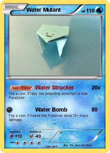 Pokemon Water Mutant