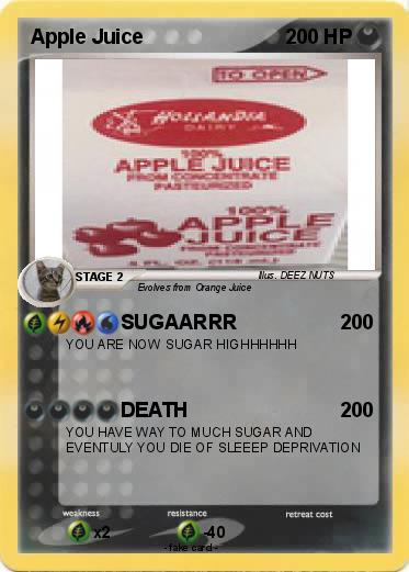 Pokemon Apple Juice