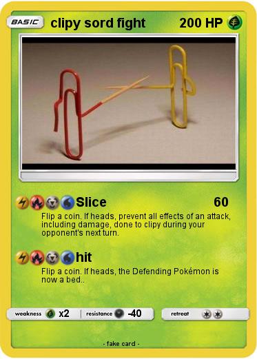 Pokemon clipy sord fight
