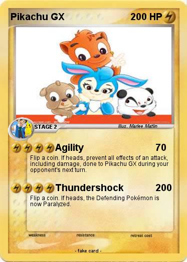 Pokemon Pikachu GX