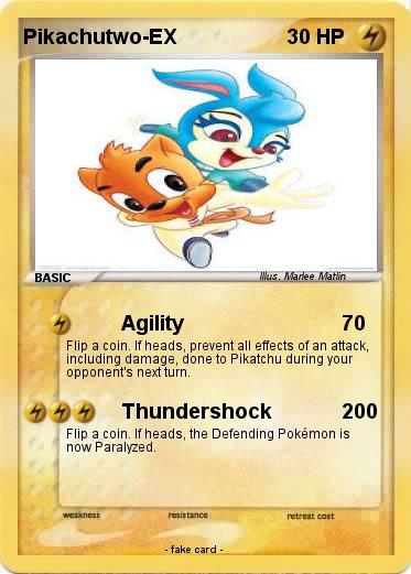 Pokemon Pikachutwo-EX