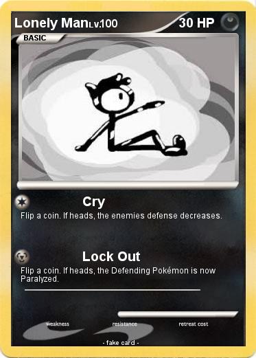 Pokemon Lonely Man