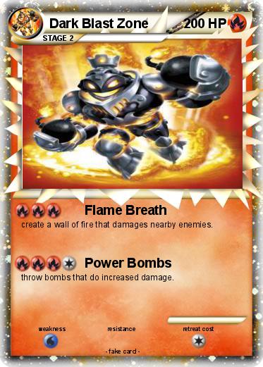 Pokemon Dark Blast Zone