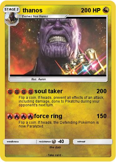 Pokemon thanos