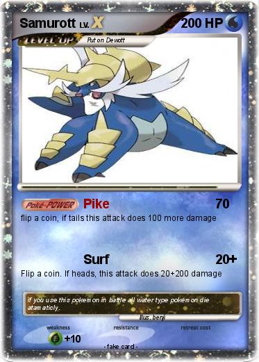 Pokemon Samurott