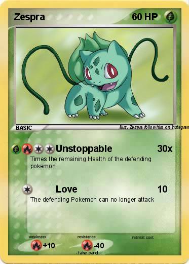 Pokemon Zespra