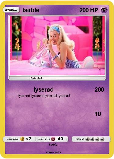 Pokemon barbie