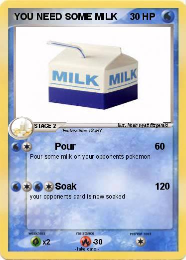 Pokemon YOU NEED SOME MILK