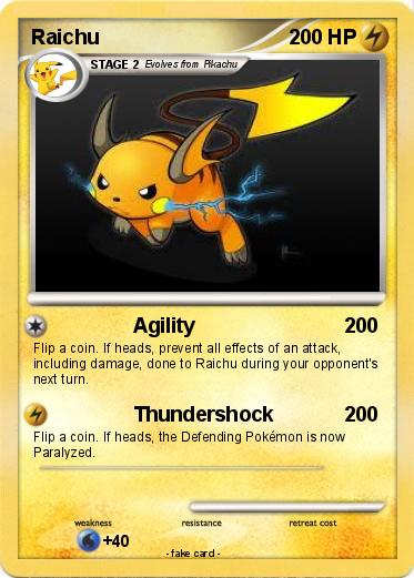 Pokemon Raichu
