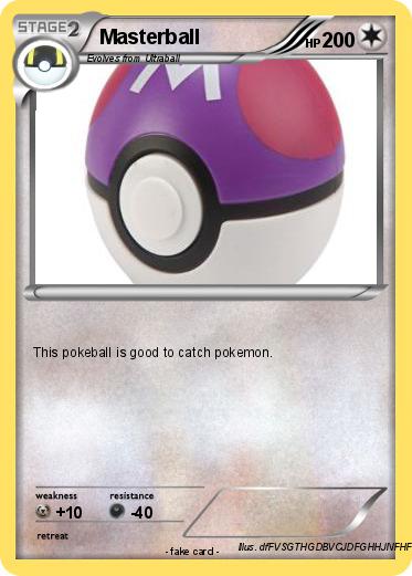 Pokemon Masterball