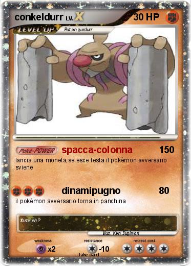 Pokemon conkeldurr