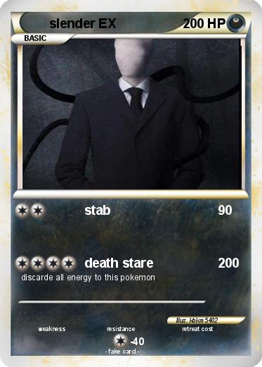 Pokemon slender EX