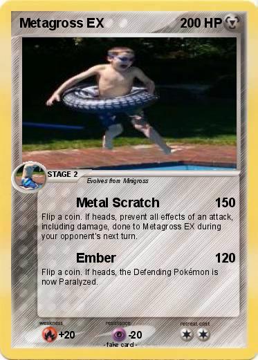 Pokemon Metagross EX