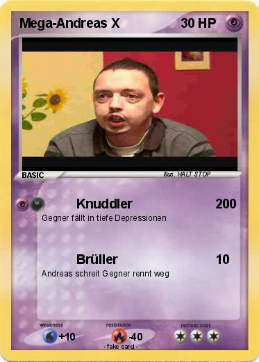 Pokemon Mega-Andreas X