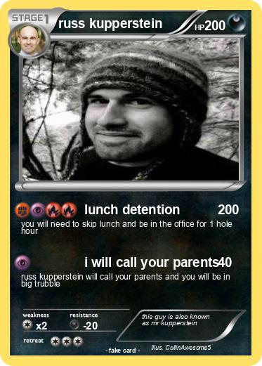 Pokemon russ kupperstein