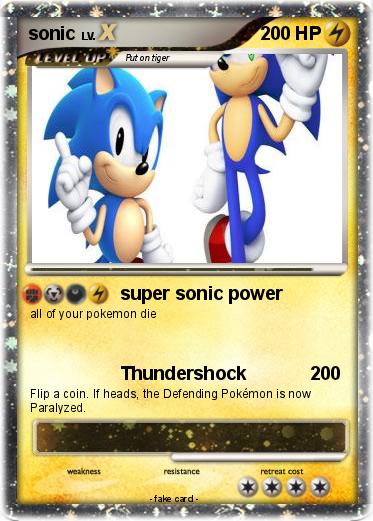 Pokemon sonic
