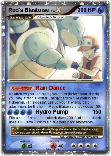 Pokemon Red's Blastoise
