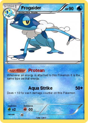 Pokemon Frogaider
