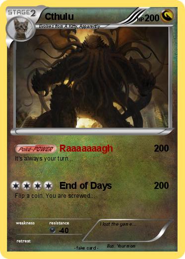 Pokemon Cthulu