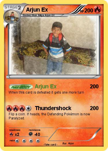 Pokemon Arjun Ex