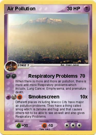 Pokemon Air Pollution