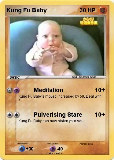 Pokemon Kung Fu Baby