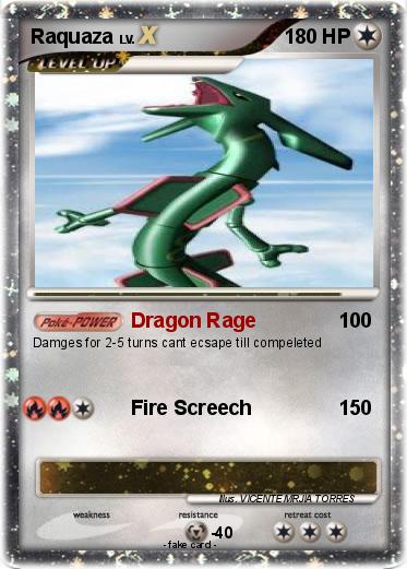 Pokemon Raquaza