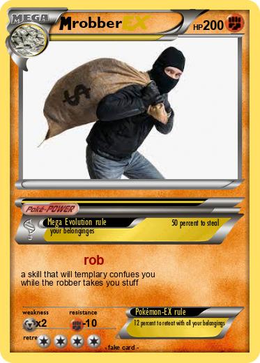Pokemon robber