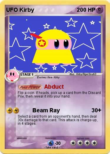 Pokemon UFO Kirby