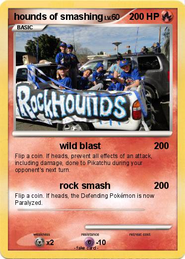 Pokemon hounds of smashing