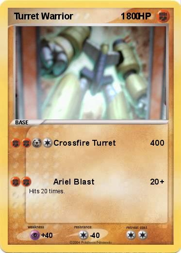 Pokemon Turret Warrior                   1    0