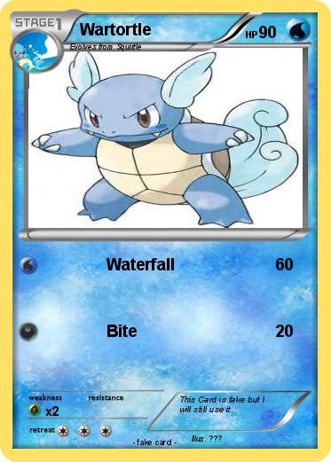 Pokemon Wartortle