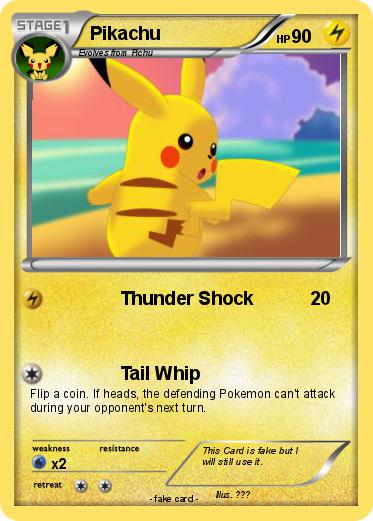 Pokemon Pikachu