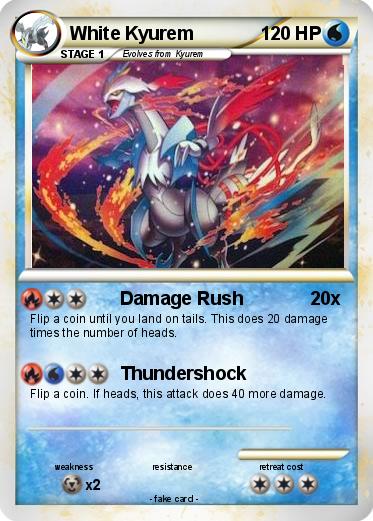 Pokemon White Kyurem