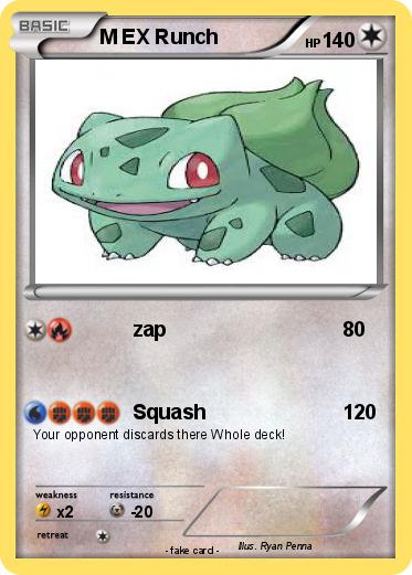 Pokemon M EX Runch