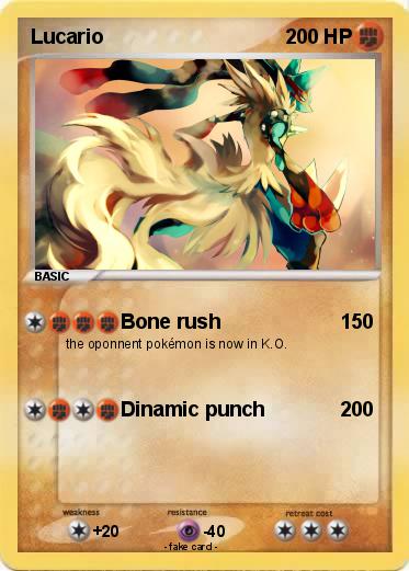 Pokemon Lucario
