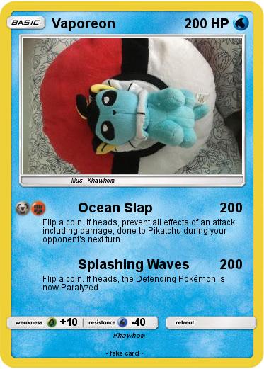 Pokemon Vaporeon