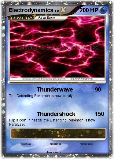 Pokemon Electrodynamics