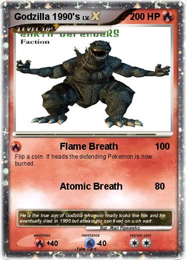 Pokemon Godzilla 1990's