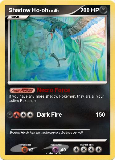 Pokemon Shadow Ho-oh