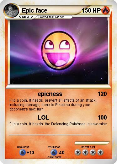 Pokemon Epic face
