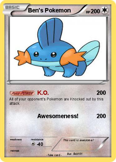 Pokemon Ben's Pokemon