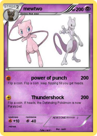 Pokemon mewtwo